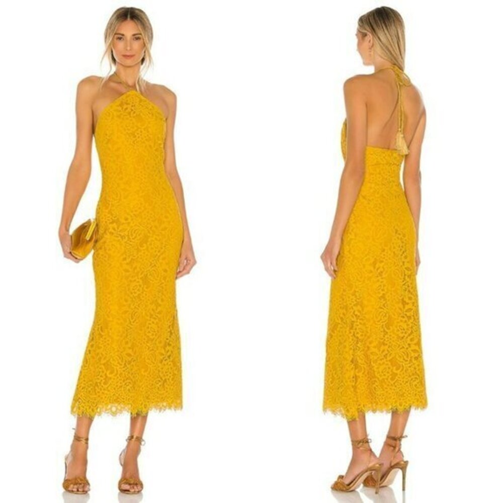 House of Harlow 1960 xREVOLVE Rosaline Dress - Yellow